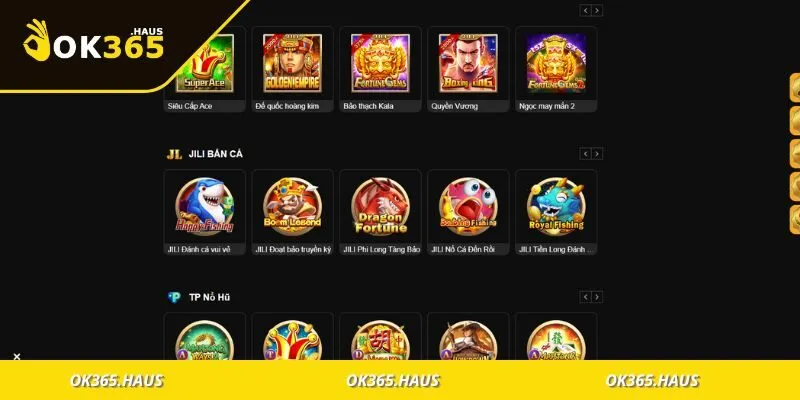 Khám phá hàng trăm trò chơi từ cổ điển đến hiện đại, không thể cưỡng lại